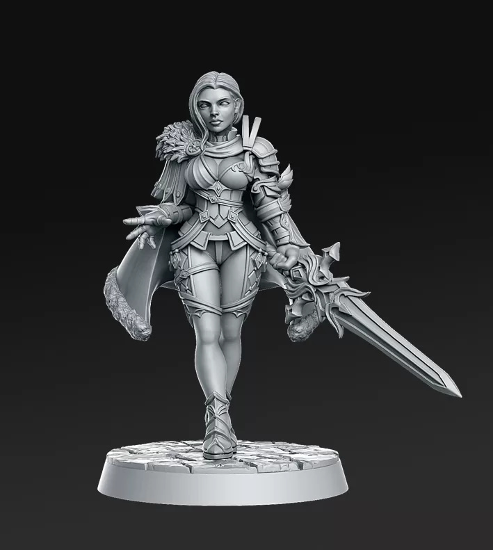 Miniatura Leanne para RPG Coleção The Royal Guard Mos Eisley