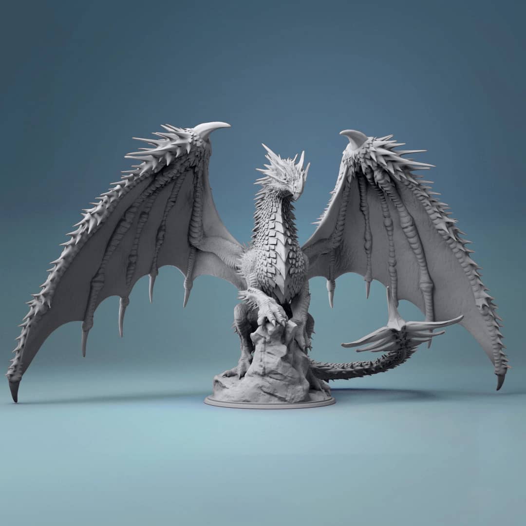 Miniatura do Dragão Vermelho Ancião