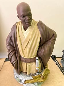 Busto de 29 cm do Mestre Jedi Mace Windu