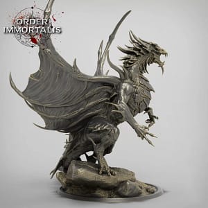 Miniatura do Dragão Adulto - Coleção Order Immortalis