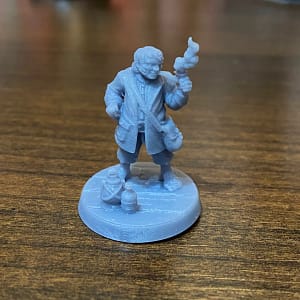 Miniatura Rosco Goodsong (Bilbo) para RPG - Coleção Against the Shadow