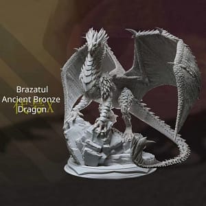 Miniatura Brazatul Dragon para RPG - Coleção The Dragon Pact