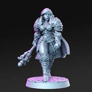 Miniatura Caliope para RPG - Coleção The Royal Guard Vol. 2