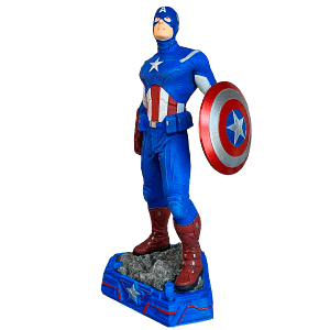 Escultura Capitão America - Avengers Assemble