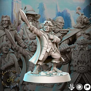 Miniatura Frod (Frodo) para RPG - Coleção Against the Shadow