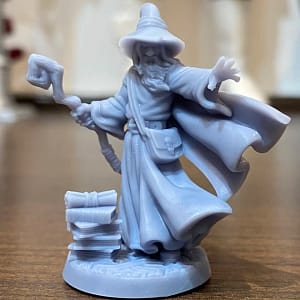 Miniatura Amlund Maegon (Gandalf) para RPG - Coleção Against the Shadow