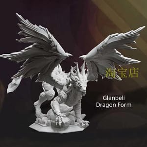 Miniatura Glanbeli Dragon para RPG - Coleção The Dragon Pact