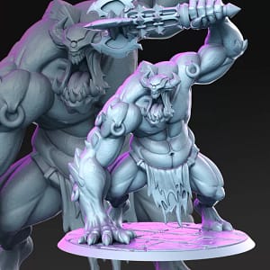 Miniatura Pyropheme para RPG - Coleção The Royal Guard Vol. 2