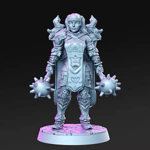 Miniatura Samira para RPG - Coleção The Royal Guard Vol. 2
