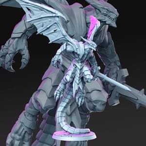 Miniatura Veltrax para RPG - Coleção The Royal Guard Vol. 2