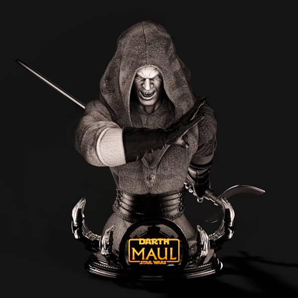 Busto Darth Maul com 20 cm de altura - Image 4