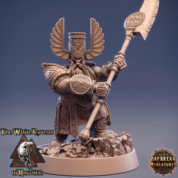 Kit De 11 Miniaturas RPG - The White Ravens Of Norrokk - Image 12