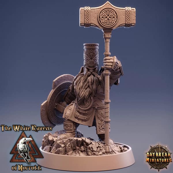 Kit De 11 Miniaturas RPG - The White Ravens Of Norrokk - Image 3