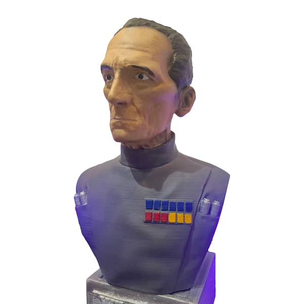 Busto Grand Moff Tarkin com 23 cm de altura
