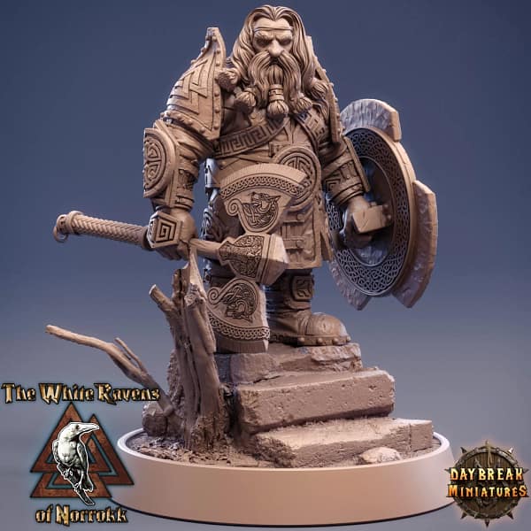 Kit De 11 Miniaturas RPG - The White Ravens Of Norrokk - Image 6