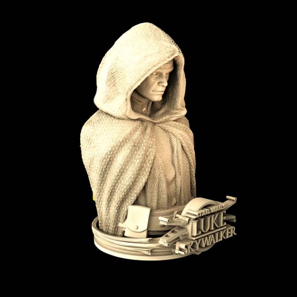 Busto Luke Skywalker com 17,5 cm de altura - Image 2