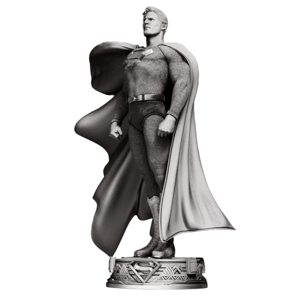 Escultura Superman de Christofer Reeve com 34 ou 17 cm