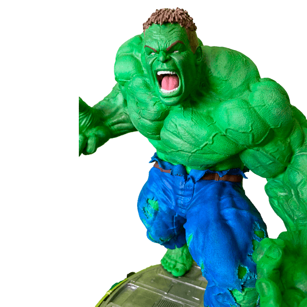 Escultura do Incrível Hulk com detalhes Incríveis e qualidade Surpreendente! (Escala 1/6 - 22 cm) - Image 6
