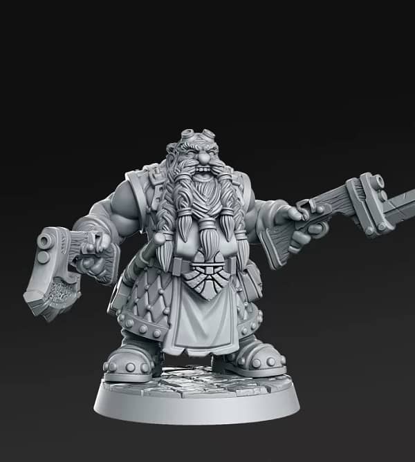 Kit de 9 Miniaturas RPG e Jogos - Coleção Royal Guard - Image 10