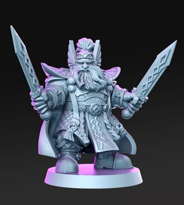 Miniatura Grimhold para RPG - Coleção The Royal Guard Vol. 2