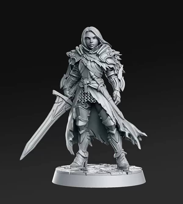 Kit de 9 Miniaturas RPG e Jogos - Coleção Royal Guard - Image 7