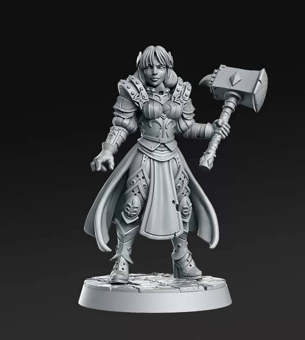 Kit de 9 Miniaturas RPG e Jogos - Coleção Royal Guard - Image 6