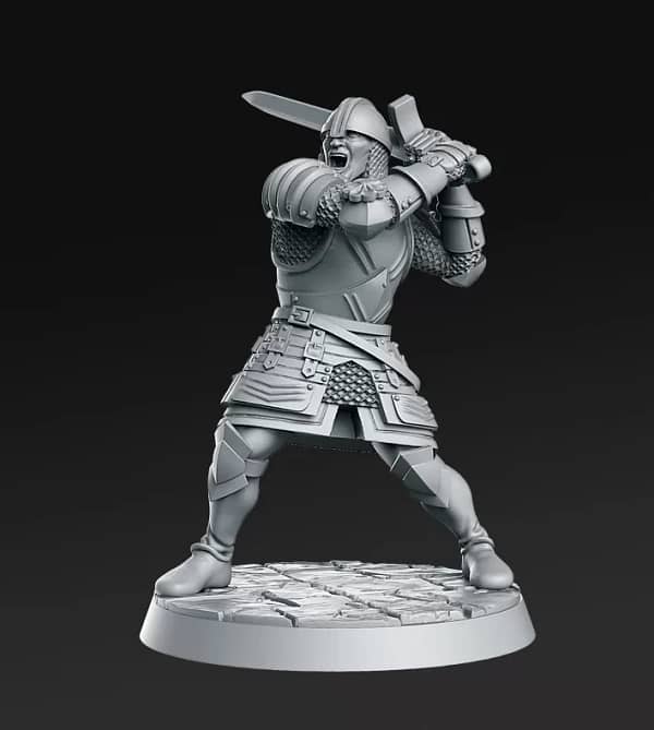 Kit de 9 Miniaturas RPG e Jogos - Coleção Royal Guard - Image 5