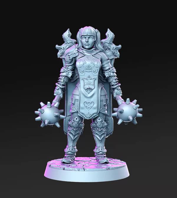 Miniatura Samira para RPG - Coleção The Royal Guard Vol. 2