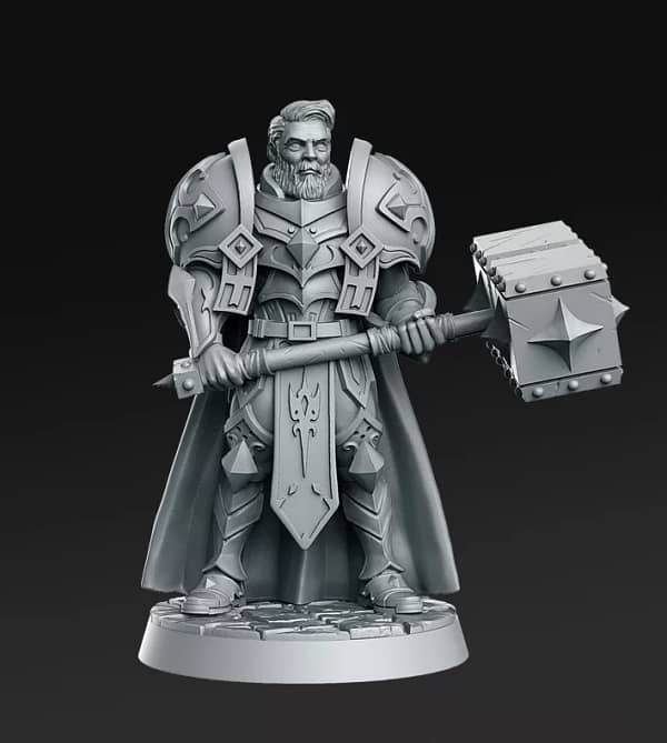 Kit de 9 Miniaturas RPG e Jogos - Coleção Royal Guard - Image 4