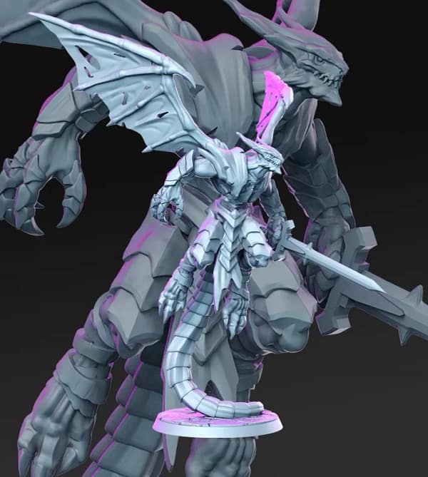 Miniatura Veltrax para RPG - Coleção The Royal Guard Vol. 2