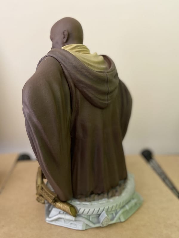 Busto de 29 cm do Mestre Jedi Mace Windu - Image 3