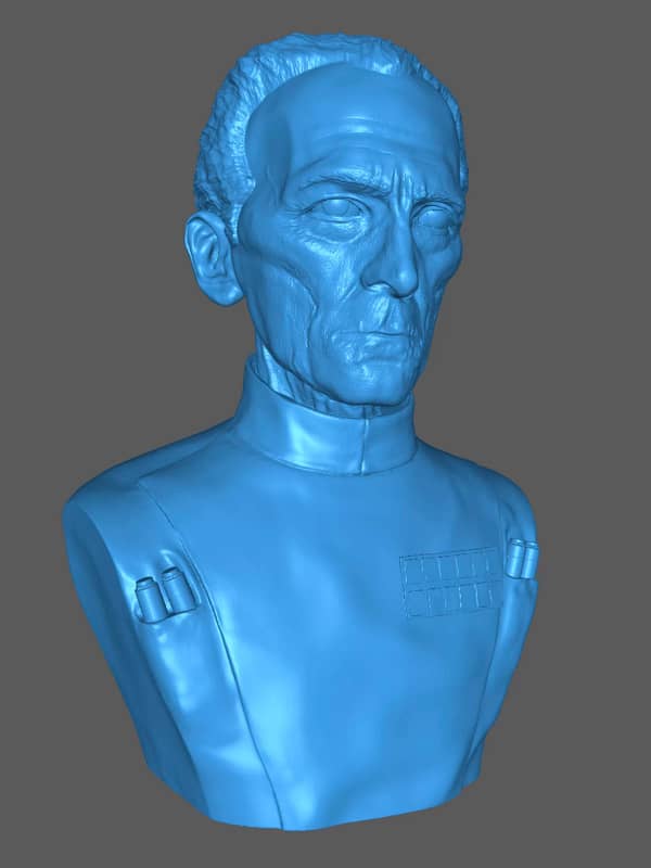 Busto Grand Moff Tarkin com 23 cm de altura - Image 2