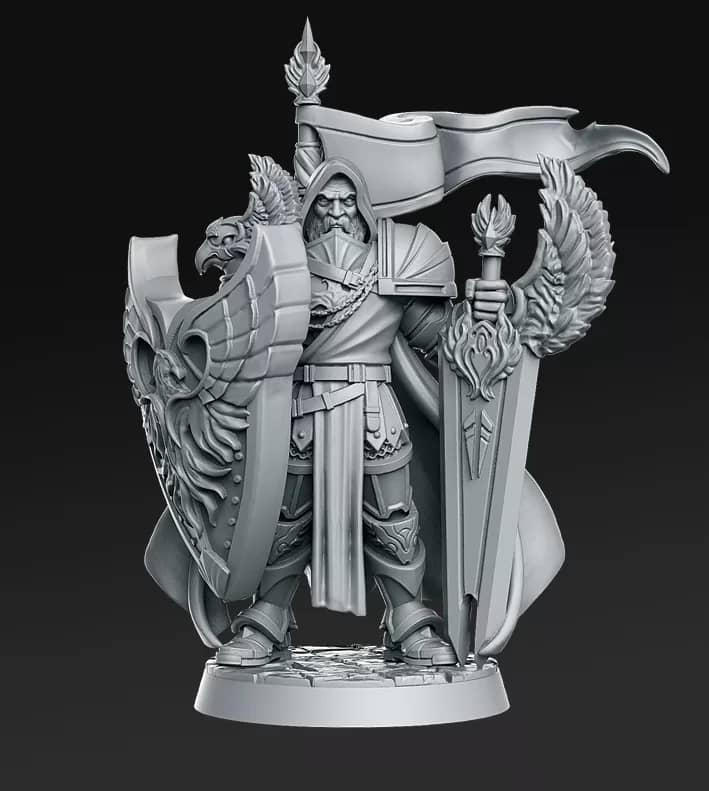 Miniatura Grimvald para RPG - Coleção The Royal Guard